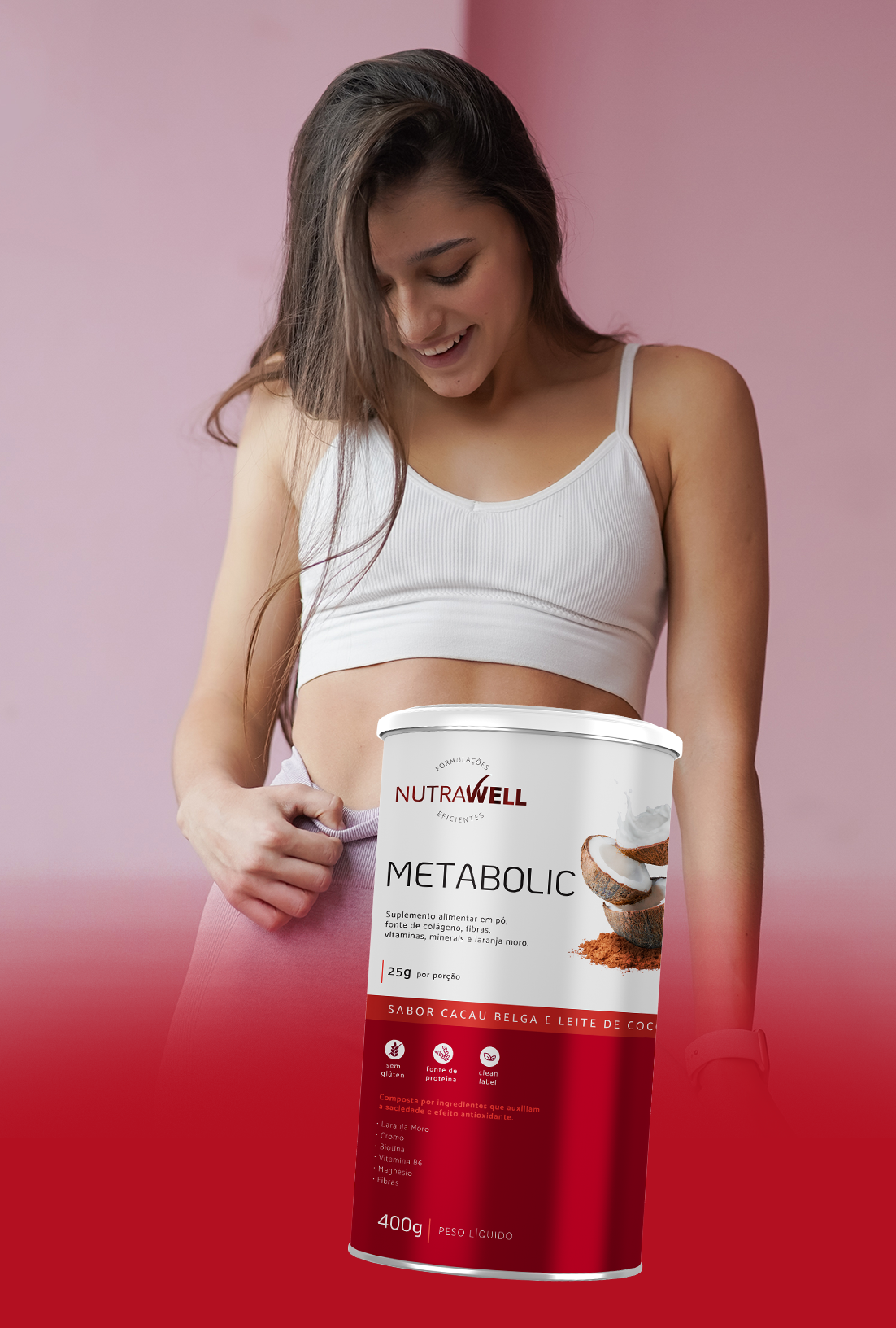 conheça seu aliado na queima de gordura. lançamento nutrawell metabolic